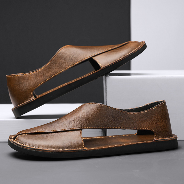 Romano™ | Leren Sandalen