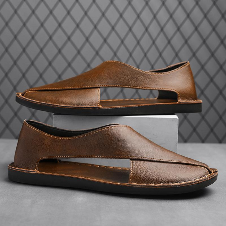 Romano™ | Leren Sandalen