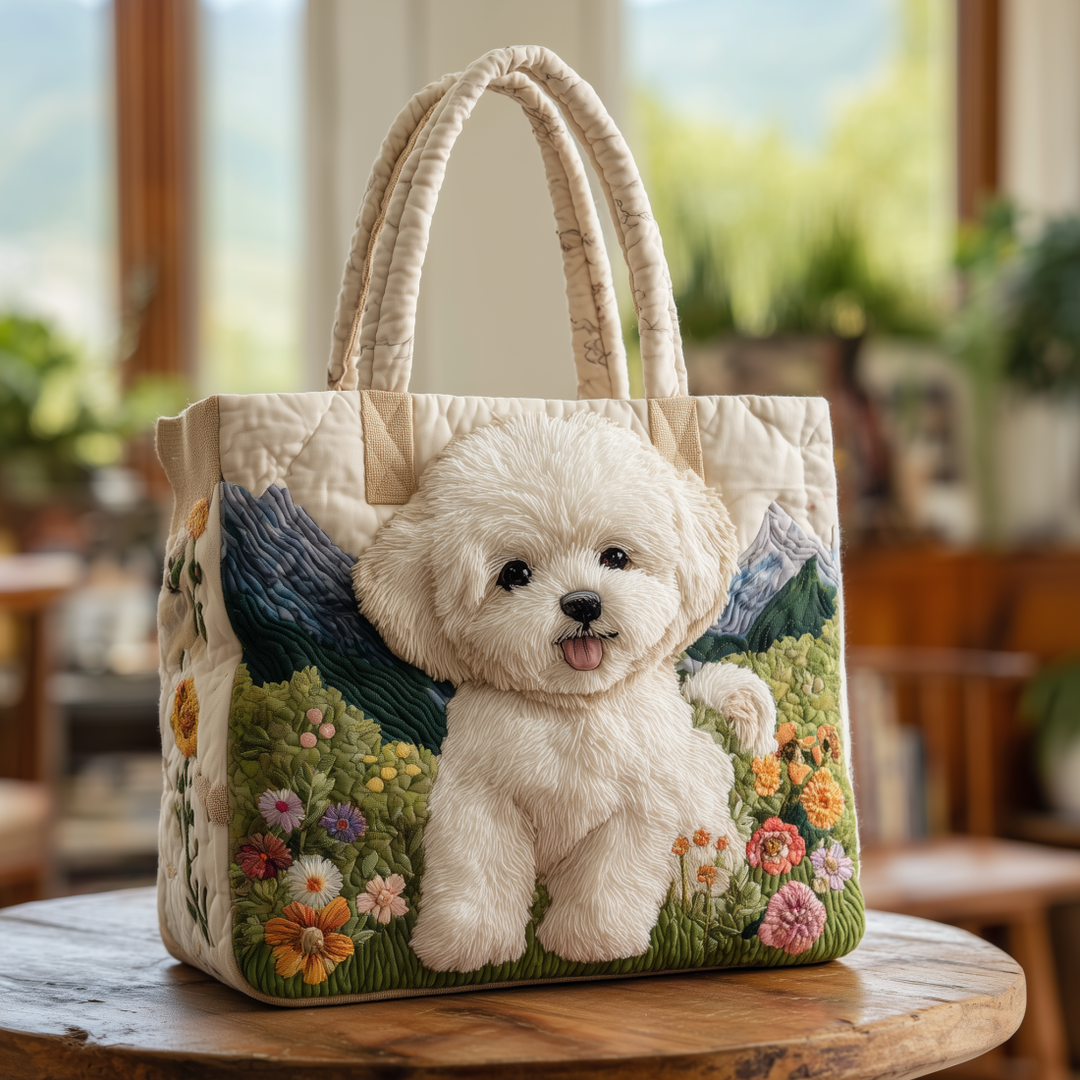 Safira - Stylish Quilt Tote Bag
