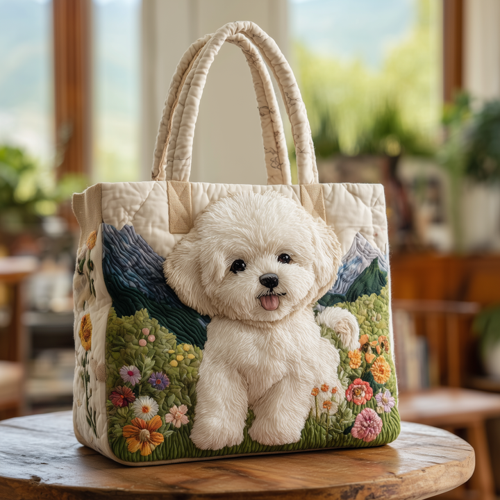 Safira - Stylish Quilt Tote Bag