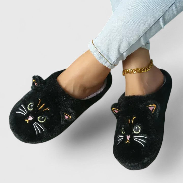 Zoelani | Vrolijke Anti-slip Kattensloffen