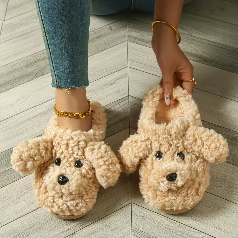 Vrolijke 3D Honden Sloffen
