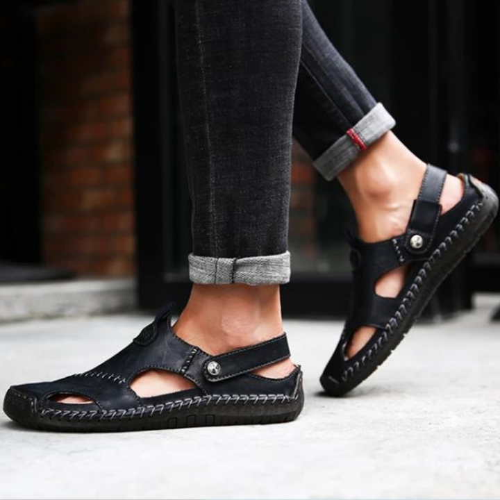 Premium Orthopedische Leren Sandalen