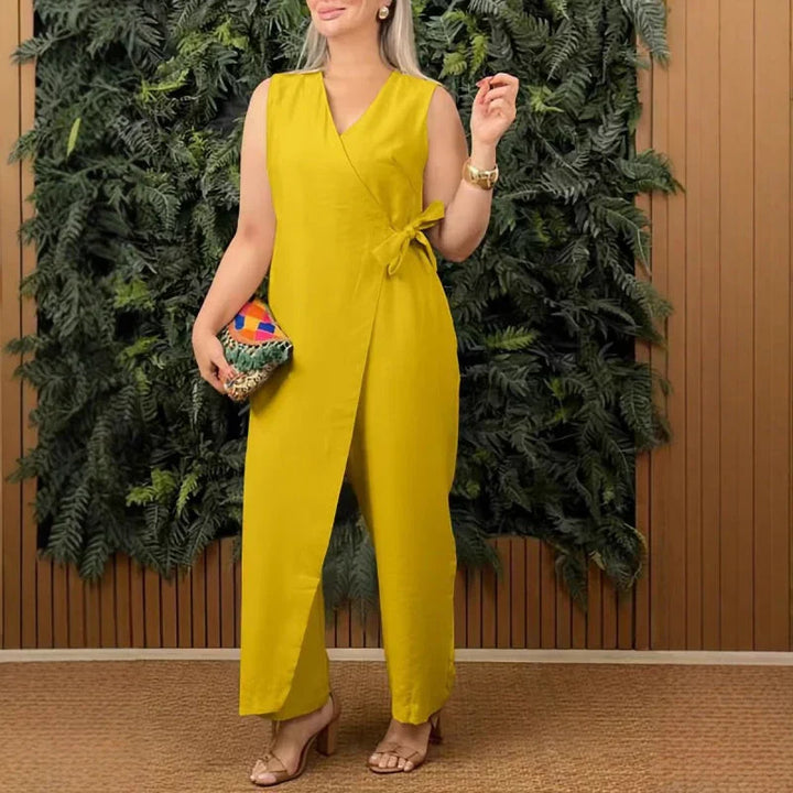 Lilianna | Stijlvolle jumpsuit met overslagmodel – klasse zonder moeite