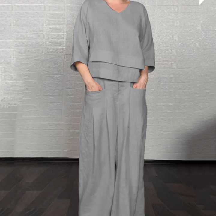 Aria | 2-delige Set met Ontspannen Pasvorm en Minimalistische Stijl