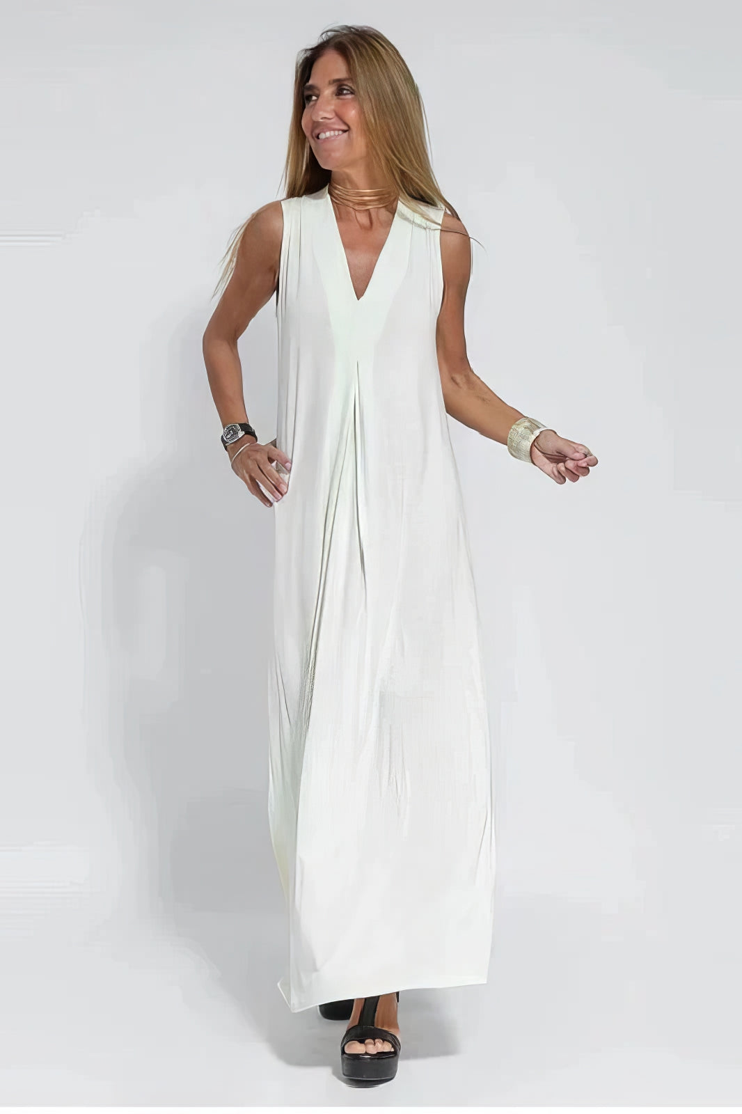 Claire | Elegante Lange Jurk
